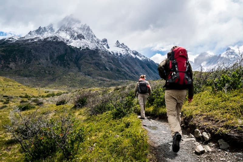 Person hiking